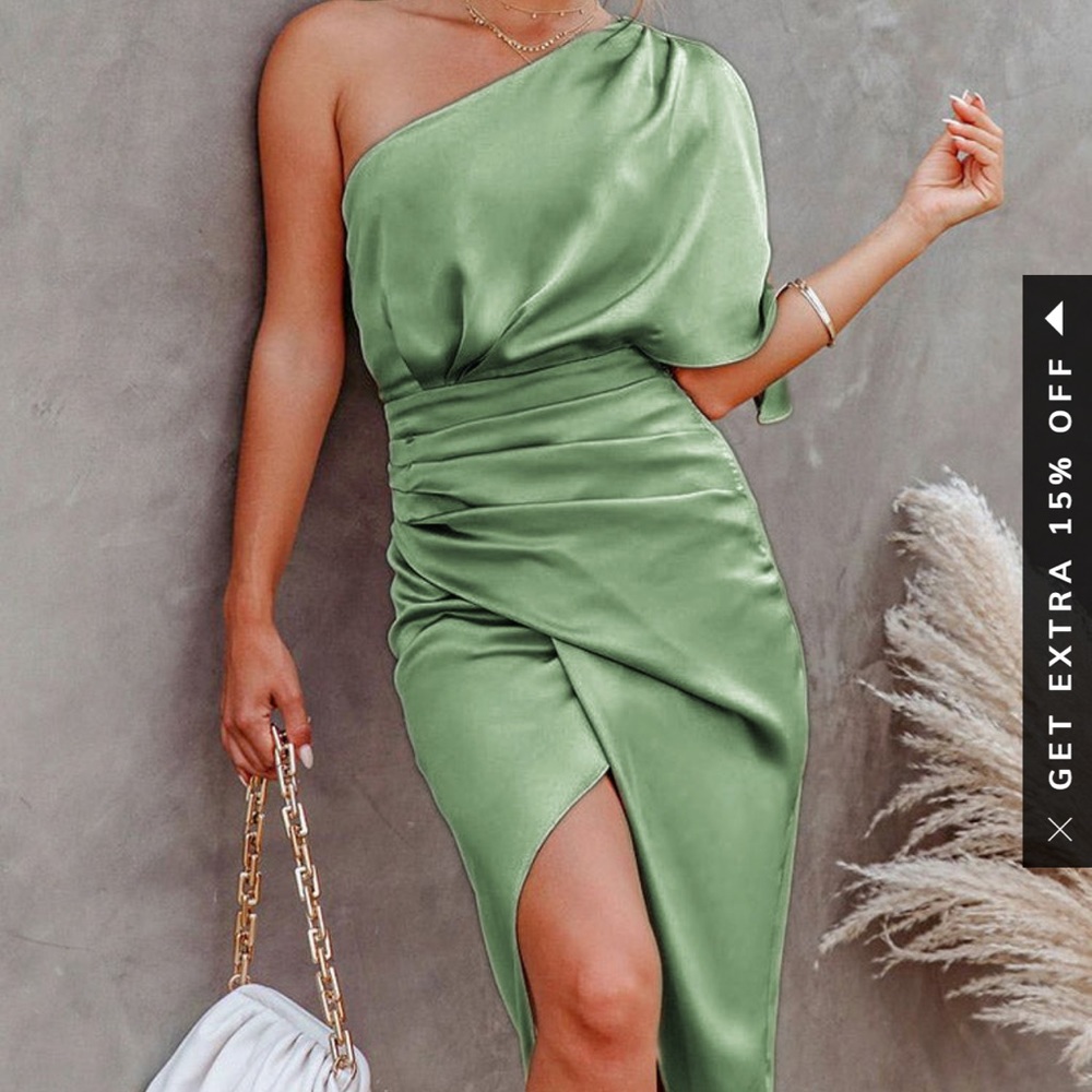 Satin Occasion Dress